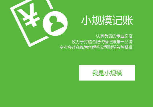 小规模纳税人记账